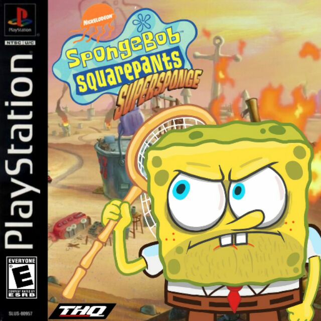 Ps1 Spongebob Squarepants Supersponge | Shopee Malaysia
