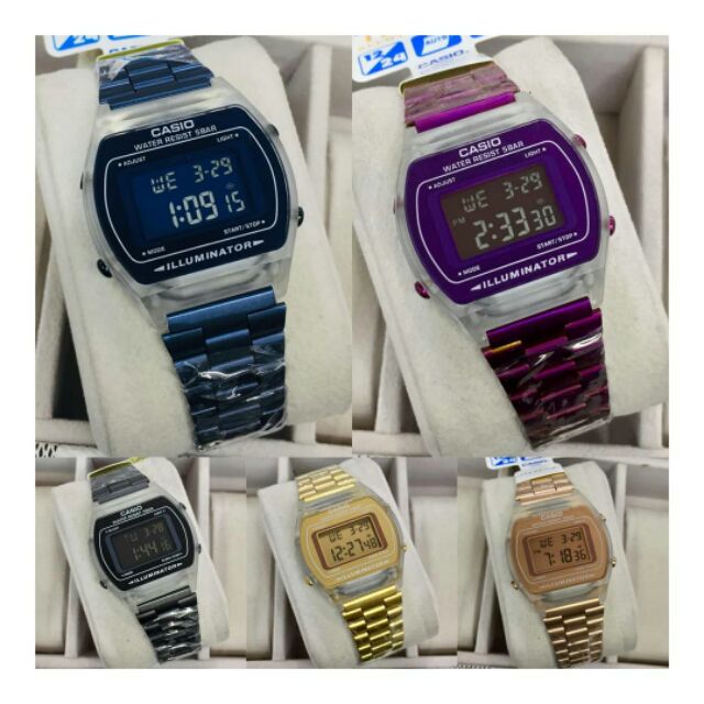 casio b640 original vs fake