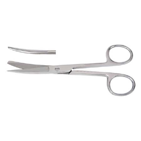 Surgical Scissors Sharp/Blunt Curved 13cm | Shopee Malaysia