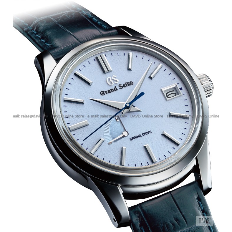 Grand Seiko SBGA407 Men's Watch Elegance Spring Drive Snowflake Leather  Strap Blue *Original | Shopee Malaysia