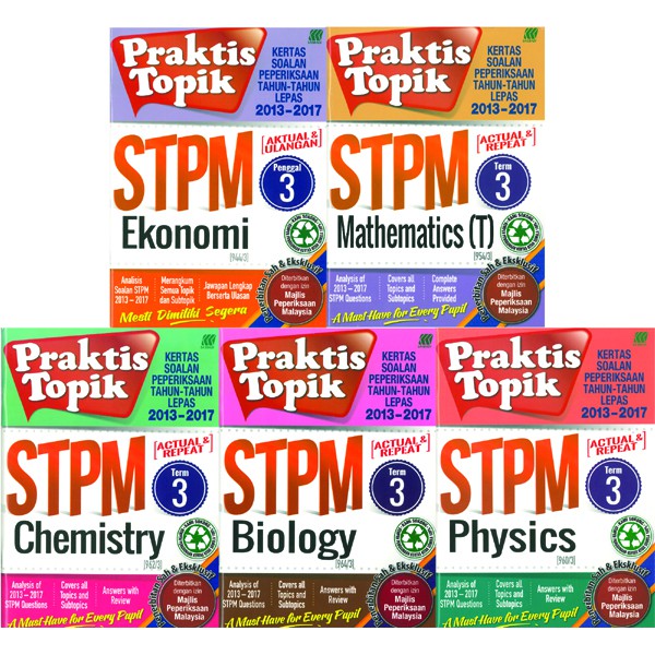 Penggal 3 Praktis Topik STPM  Shopee Malaysia