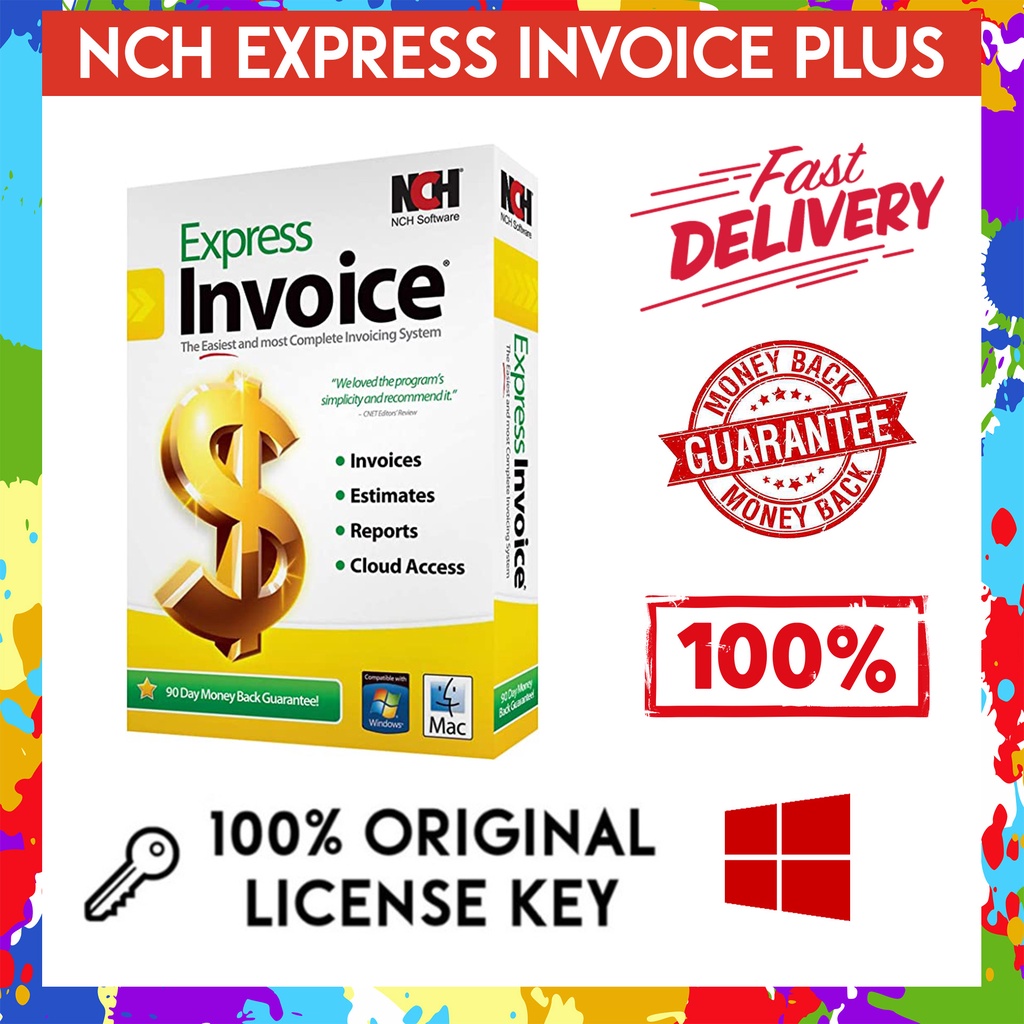 NCH Express Invoice Plus v9.43 Serial Key Latest 2022 Lifetime For