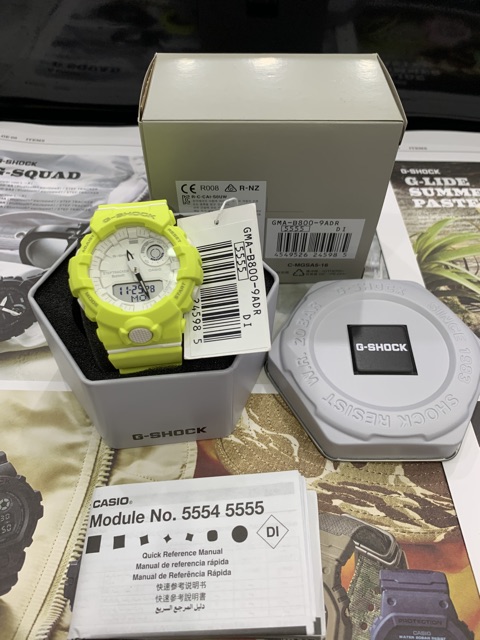 casio g shock 5554 manual