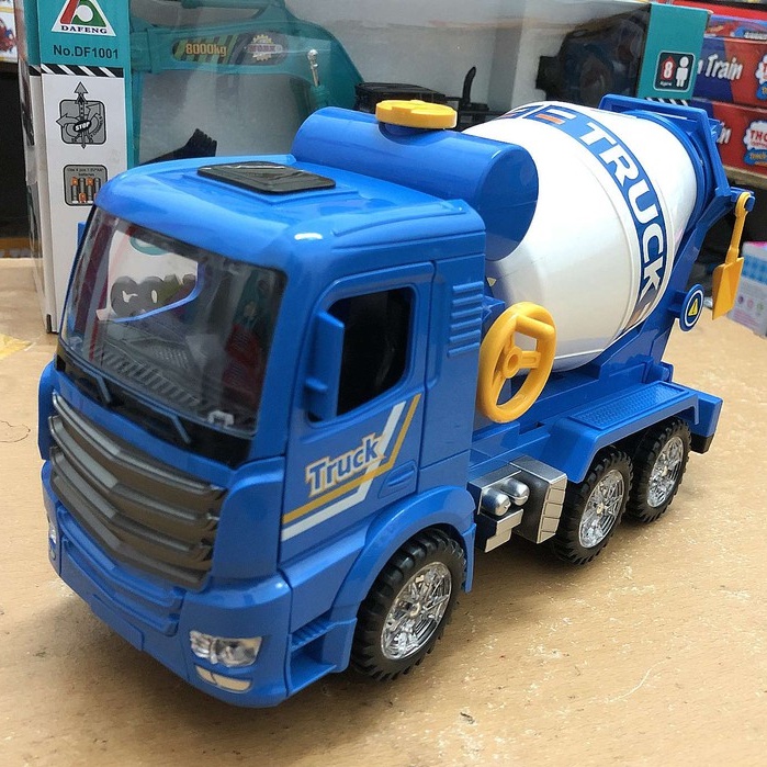 MAINAN MIXER TRUCK LORI SIMEN LORI CONSTRUCTIONS TOYS VEHICLE MAINAN