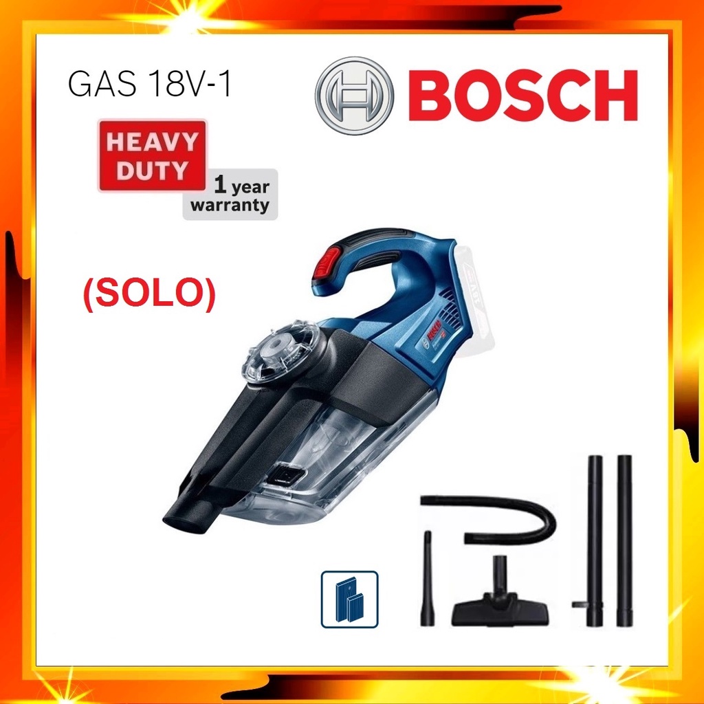 BOSCH 18V HEAVY DUTY GAS18V1 CORDLESS VACUUM CLEANER GAS 18V 1