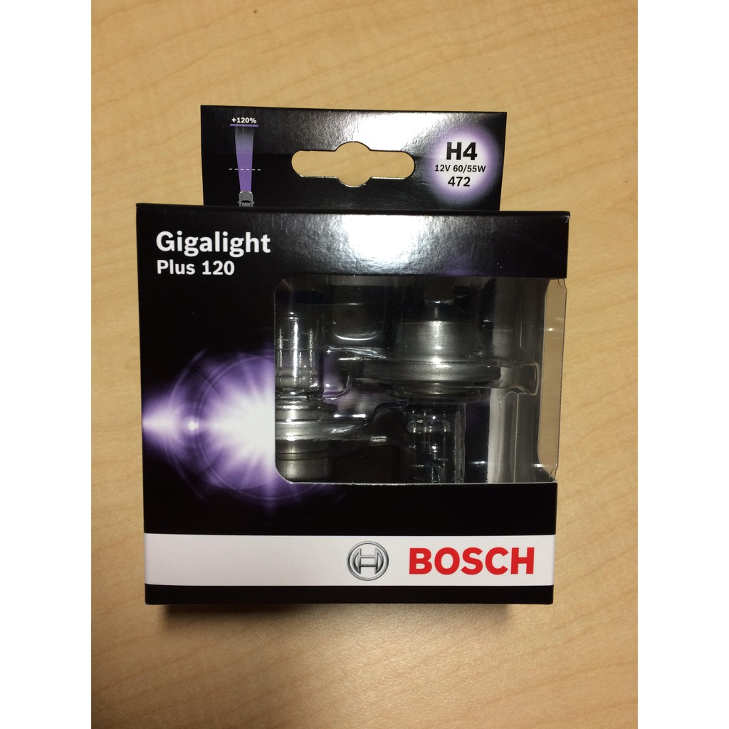 Car External Lights Indicators Bosch Gigalight 120 H7 12v 55w