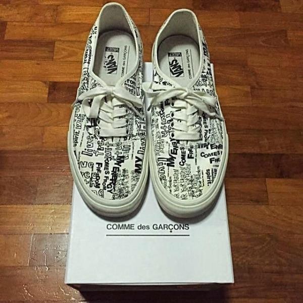 vans vault x cdg
