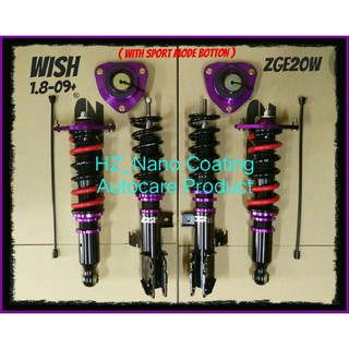 HONDA CIVIC EK SO4 D2 HI/LOW BODY SHIFT ADJUSTABLE u0026 ABSORBER