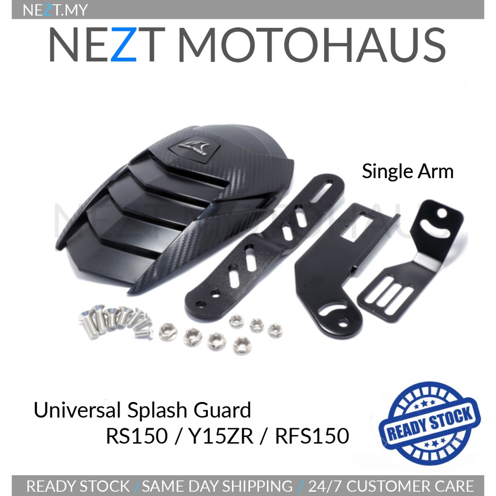 Universal Splash Guard Y15ZR RS150R RFS150 FZ150 R15 MT15 MT25 Shopee