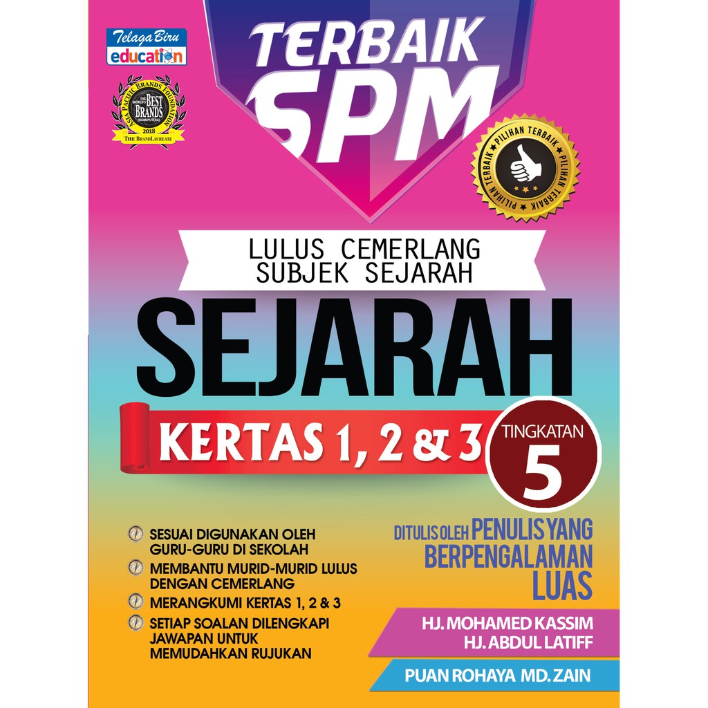 Terbaik Spm Sejarah Kertas 1 2 3 Tingkatan 5 Shopee Malaysia