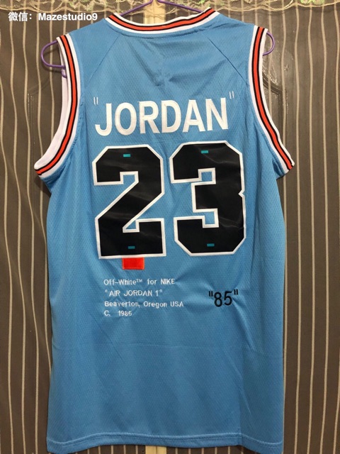 off white jordan jersey