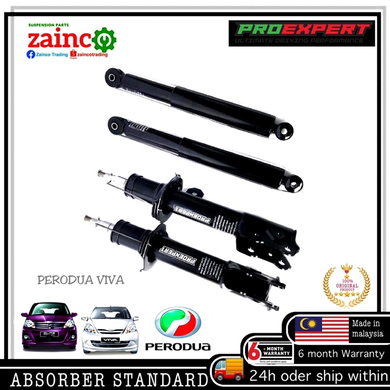 Absorber Standard Proexpert Perodua Viva Original Shopee Malaysia