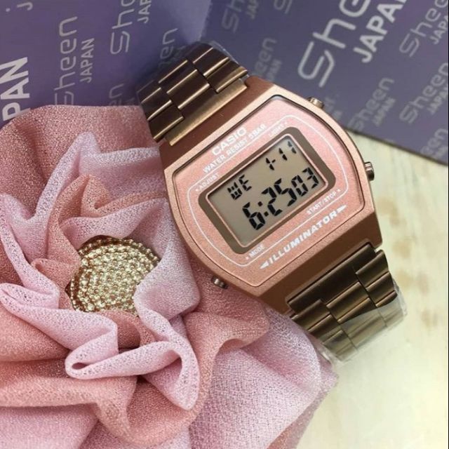 jam tangan casio wanita rose gold
