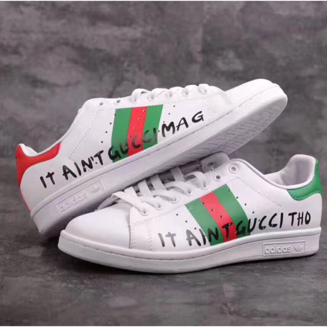 adidas and gucci sneakers