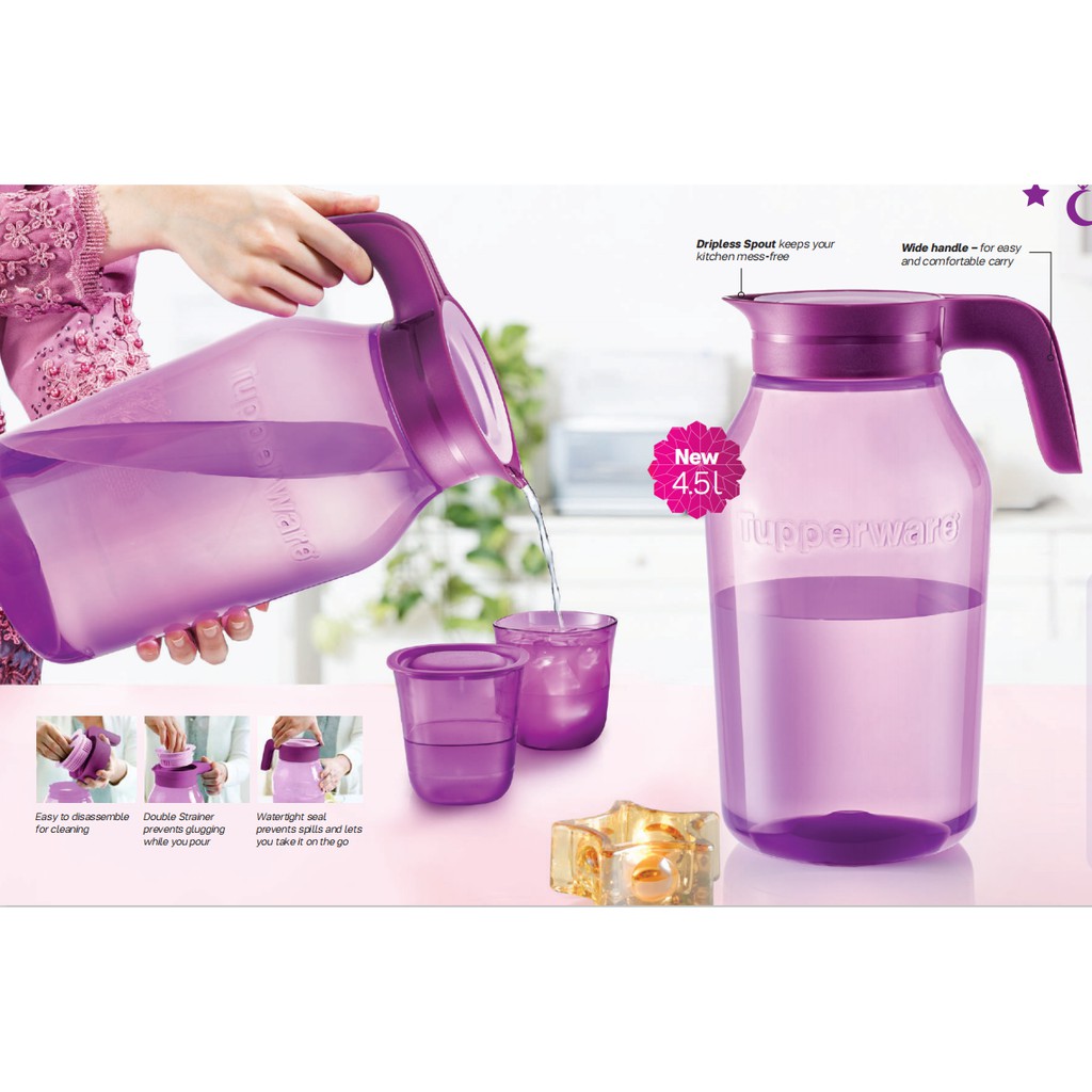 Tupperware Universal Jar Pitcher 4.5L (1pc)