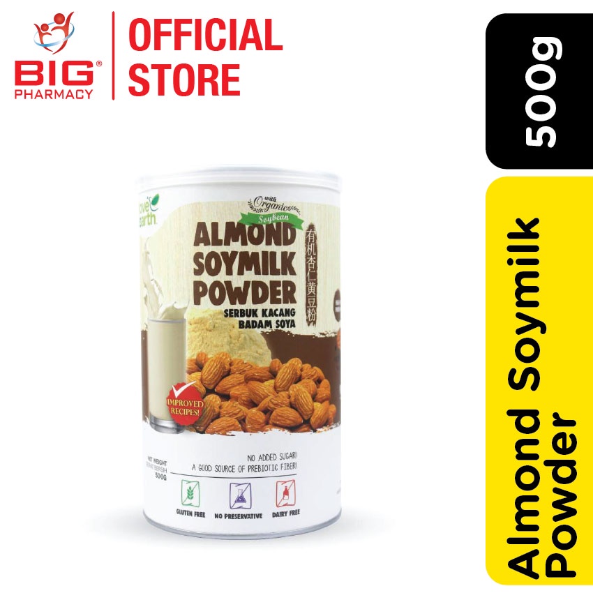 Love Earth Soy Almond Milk Powder 500g Shopee Malaysia