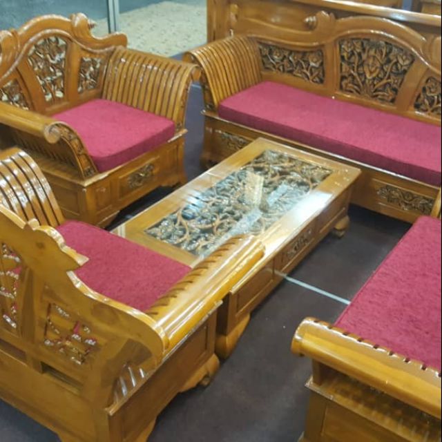 25 Trend Terbaru Sofa Kayu Jati  Murah Malaysia  Jeromesitaly