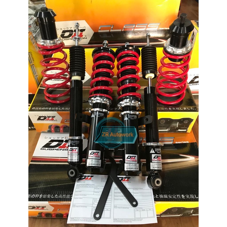 Adjustable absorber DII Japan High Low Body Shift 100 Serviceable