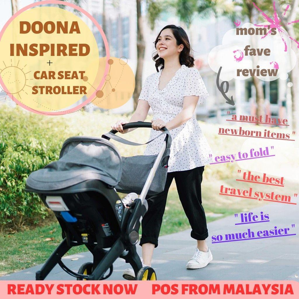 stroller atau baby carrier