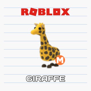 Roblox Adopt Me Mega Shadow Dragon Shopee Malaysia - roblox giraffe head