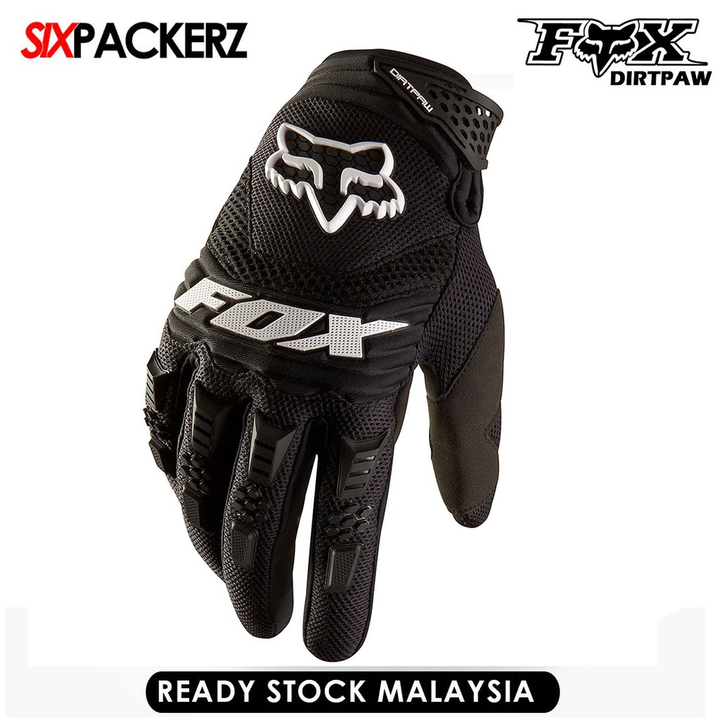 motorbike gloves fox