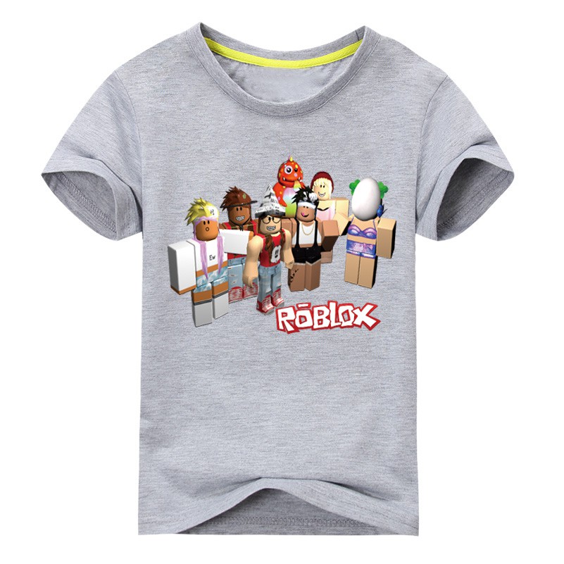 3d T Shirt Clothing Boy S Girls Summer Short Sleeve Tops Roblox Boy T Shirt Cotton T Shirts In Boys Shopee Malaysia - ซอทไหน roblox boys039 105 155cm body height cotton t