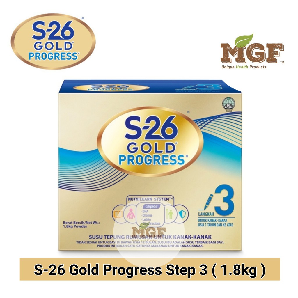 Wyeth S26 Gold Progress Step 3 1 8kg X1 Foc 1 Learning Blocks Expired 01 2022 Shopee Malaysia