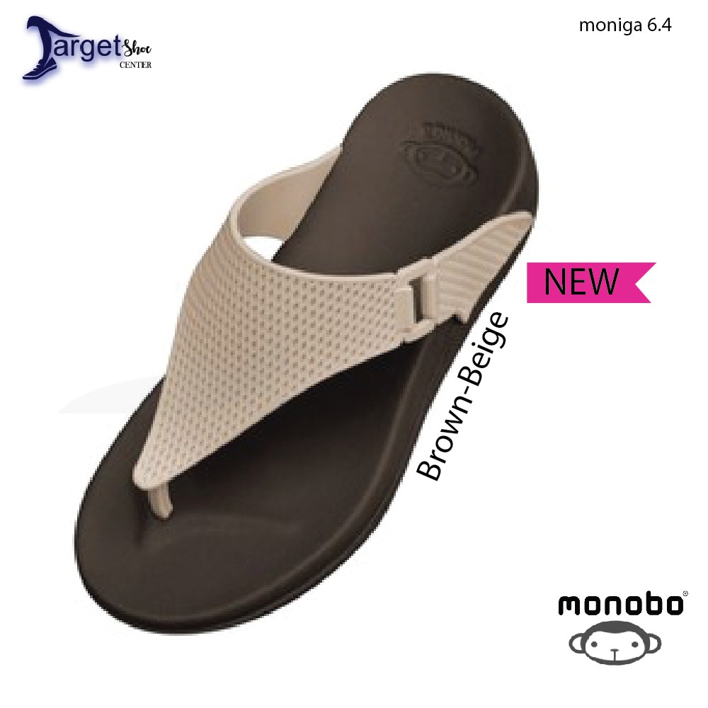 Ladies Sandal  Slipper Monobo Moniga  6 4 Multicolor BROWN 