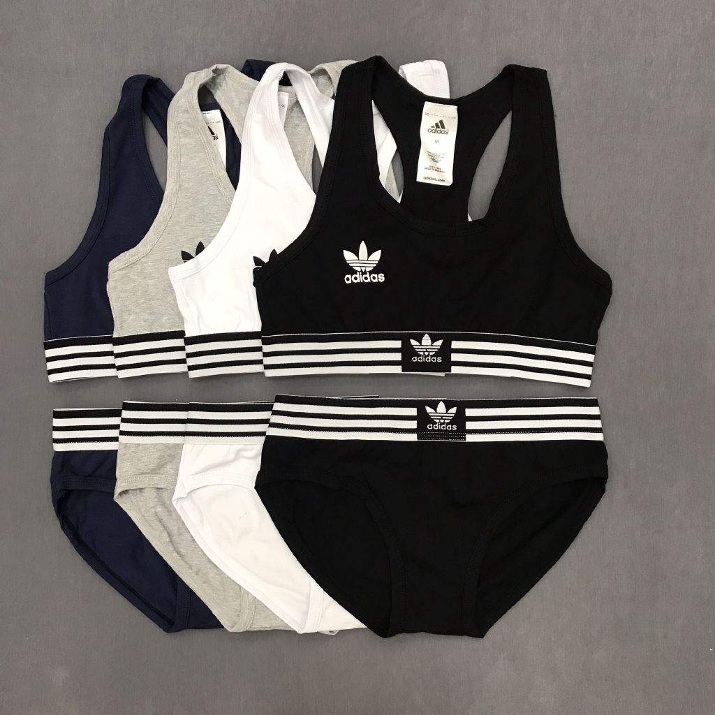 adidas bra and underwear set