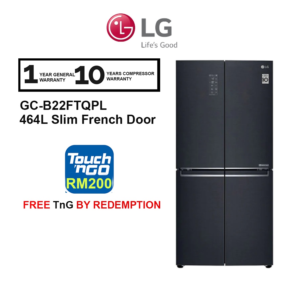 LG 549L Fridge GCB22FTQPL Inverter French Door Refrigerator GCB22FTQPL