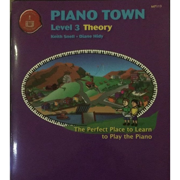 Piano Town Theory Level 3 Piano Music Book