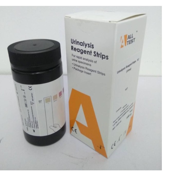 [Original] Alltest Urine Ketone Test Strip Urinalysis Dipstick Reagent