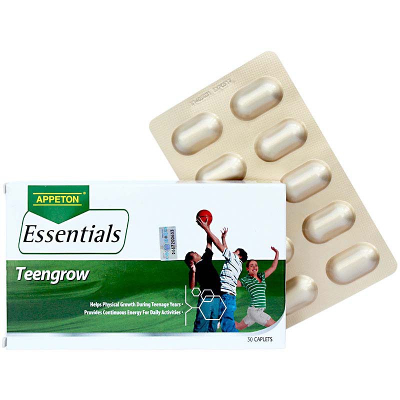 Appeton Essentials Teengrow Vitamin Isi 30 Ready Shopee Indonesia