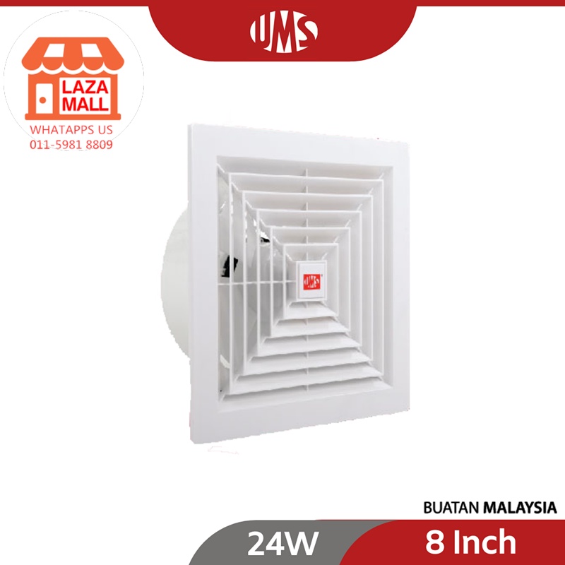 WALL / CEILING FAN TYPES OFFER UMS EXHAUST FAN 8 / 10 /12 INCHI CEILING