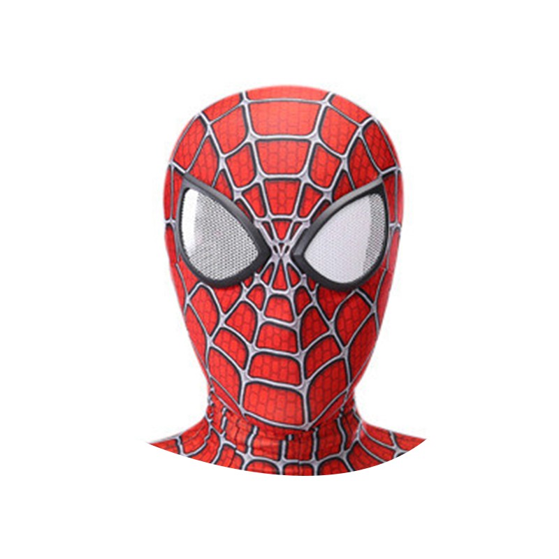 SpiderMan Mask Peter Parker Costume Spider Man Balaclava Superhero Hood  Cosplay | Shopee Malaysia