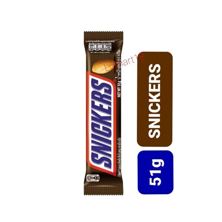 SNICKERS PEANUT CHOCOLATE BARS 51g | Shopee Malaysia