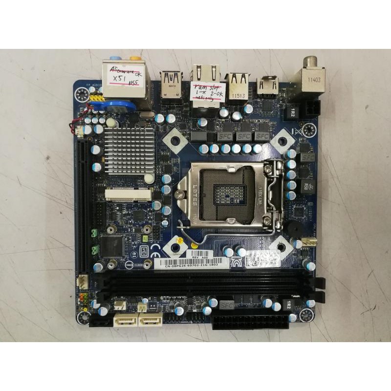 Dell Alienware X51 Intel Socket Lga1155 Mainboard Shopee Malaysia