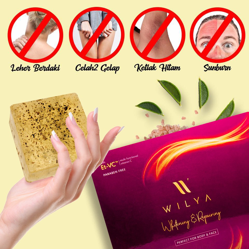 Wilya Whitening Soap Original Hq Gift Shopee Malaysia