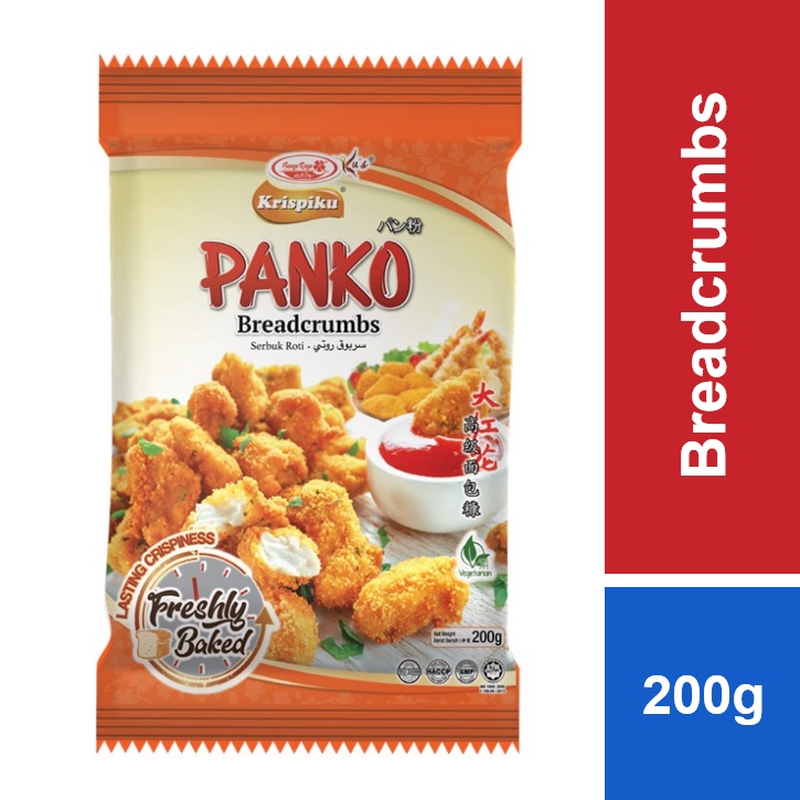 Krispiku Panko Breadcrumbs Orange Flaky 200g Shopee Malaysia