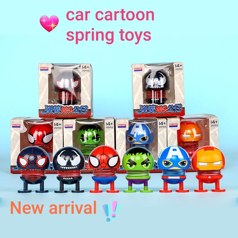 car dashboard marvel toys