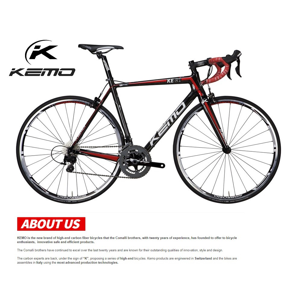 KEMO KE-R1 CARBON FRAMESET MADE IN ITALY