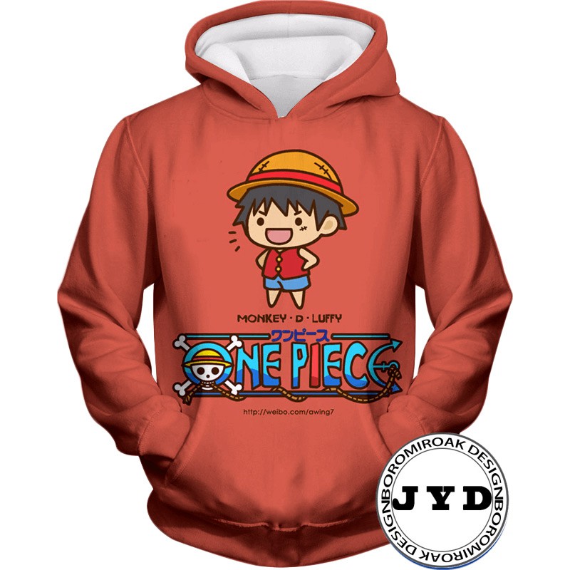 one piece luffy hoodie