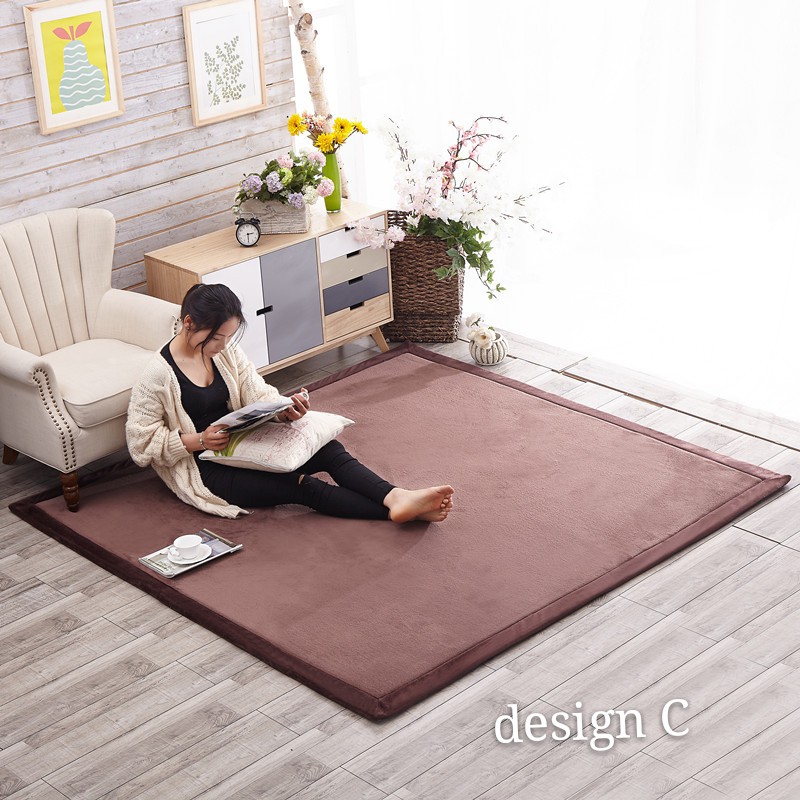 Ready stock anti slip Japanese style tatami carpet /mat/rug Shopee