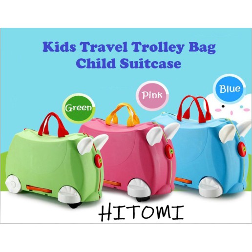 kids travel trolley bag