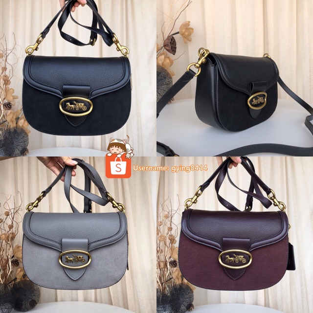 coach kat saddle bag