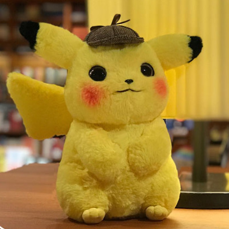 detective pikachu soft toy