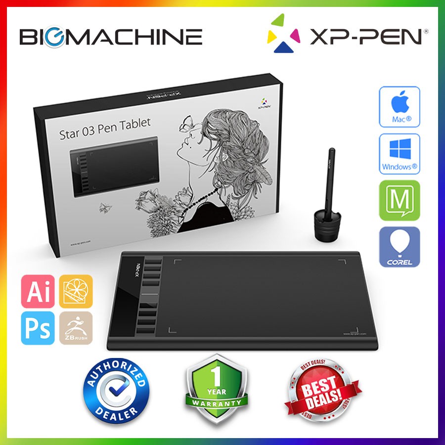 Графический планшет xp pen star 03 v2 обзор