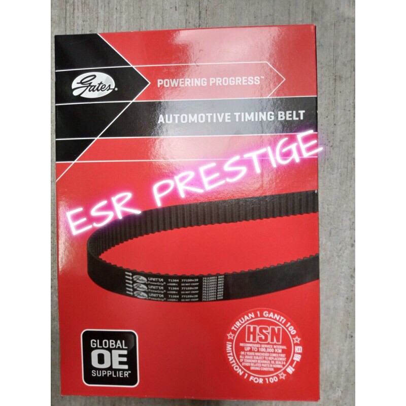 Chery Easter 2.0 timing belt Gates Shopee Malaysia