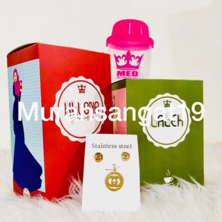 KLUBNA LALEH 1 SET FREE LOKET EMAS + SHAKER  Shopee Malaysia