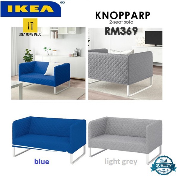 IKEA KNOPPARP 2-seat sofa, sofa dua tempat duduk | Shopee Malaysia